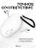 Чехол для Airpods 4 Gurdini силиконовый белый