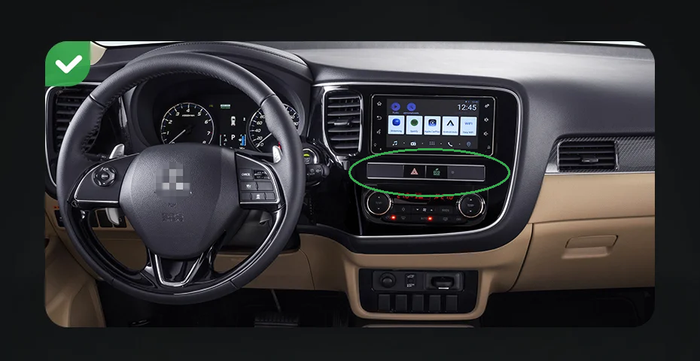 Магнитола для Mitsubishi Outlander 3 2012-2022 (овальный климат) - Teyes CC2 PLUS монитор 9" QLED, Android 10, Быстрая, SIM-слот