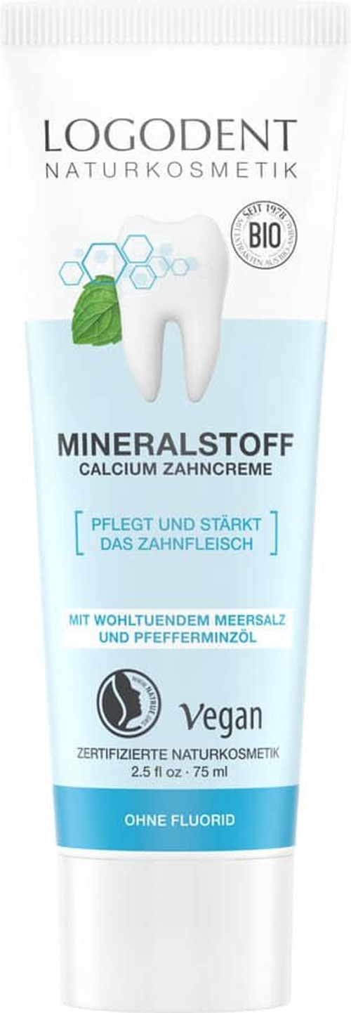 Минеральная зубная паста Logodent Logona, 75 мл