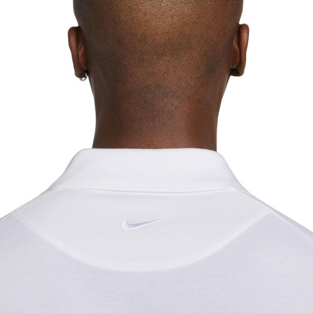 Мужское теннисное поло Nike Rafa Slim Polo - белый
