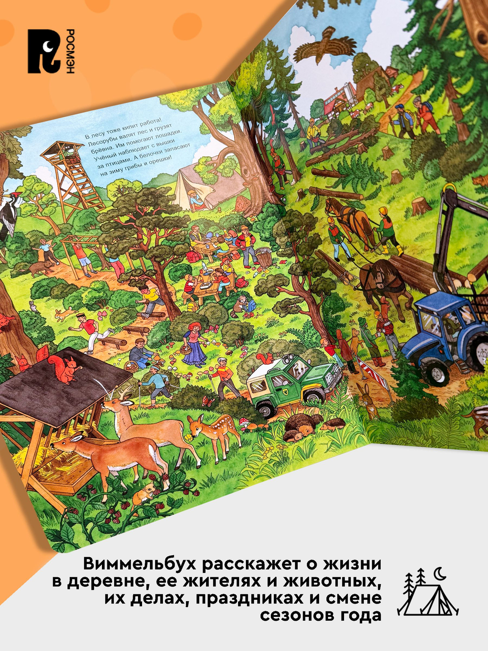 Однажды в деревне. Виммельбух
