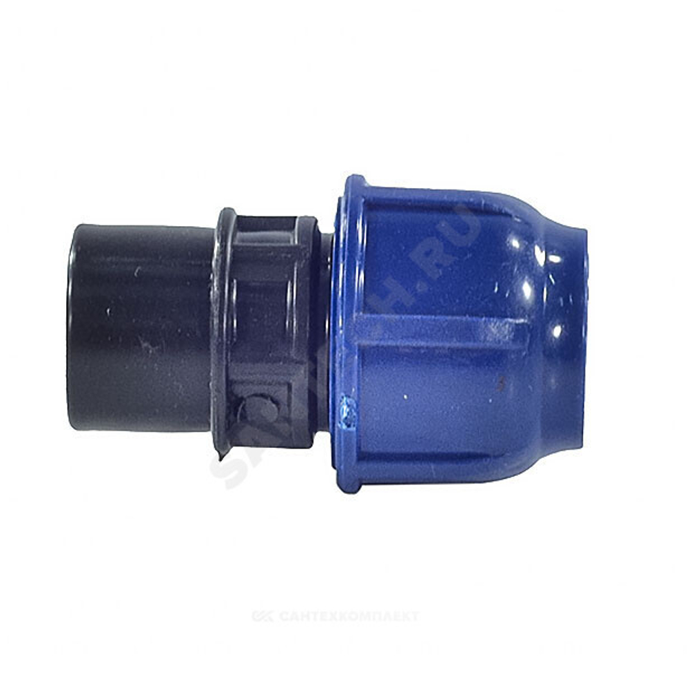 Муфта компрессионная ПЭ Дн 25х1" ВР Ру16 RTP (РосТурПласт) 11480