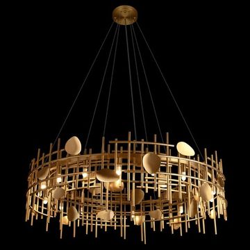 Подвесная люстра 10*G9 10396/1000C золото Escama LOFT IT