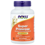 NOW Foods, Super Primrose, примула, 60 капсул