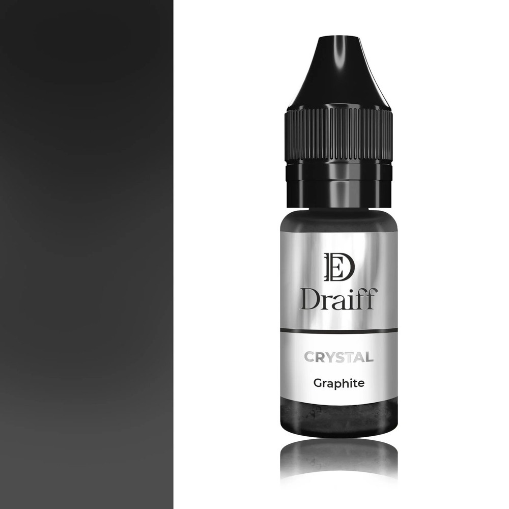 Минеральный пигмент Draiff CRYSTAL 6ml Graphite