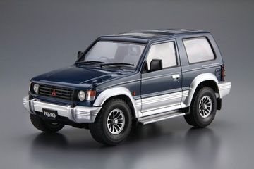 Сборная модель 1/24 Aoshima MITSUBISHI V24 WG PAJERO METAL TOP WIDE XR - II '91