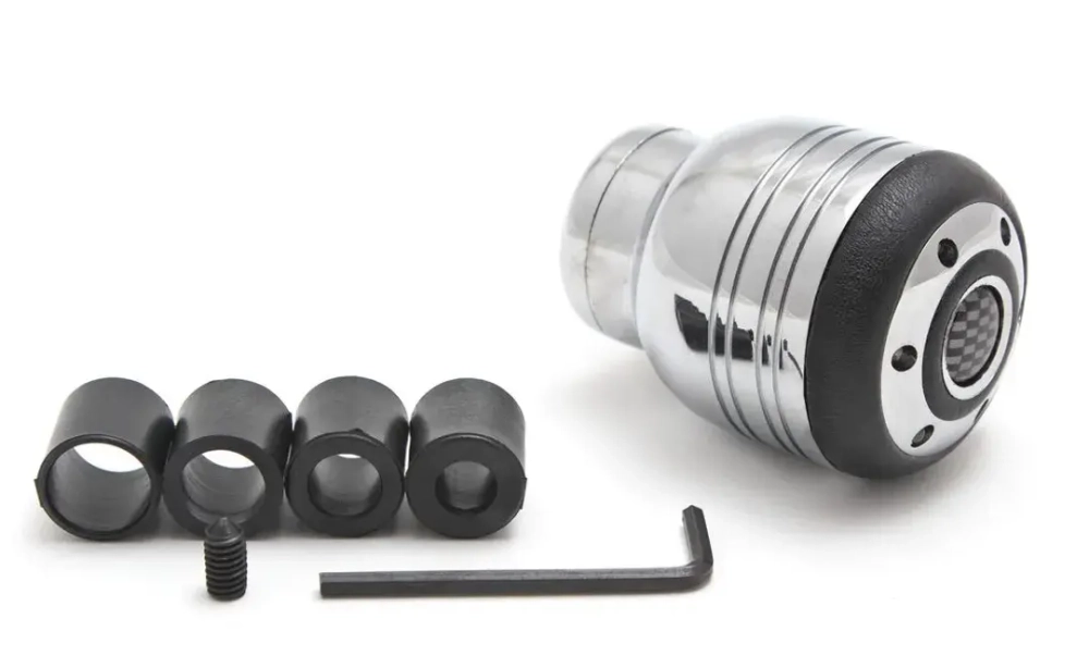 Ручка на КПП FR-6029 Black/chrome с подсветкой KING FR-6029
