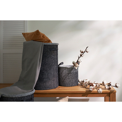 Корзина для хранения Sustainable collection, 46 л, черная