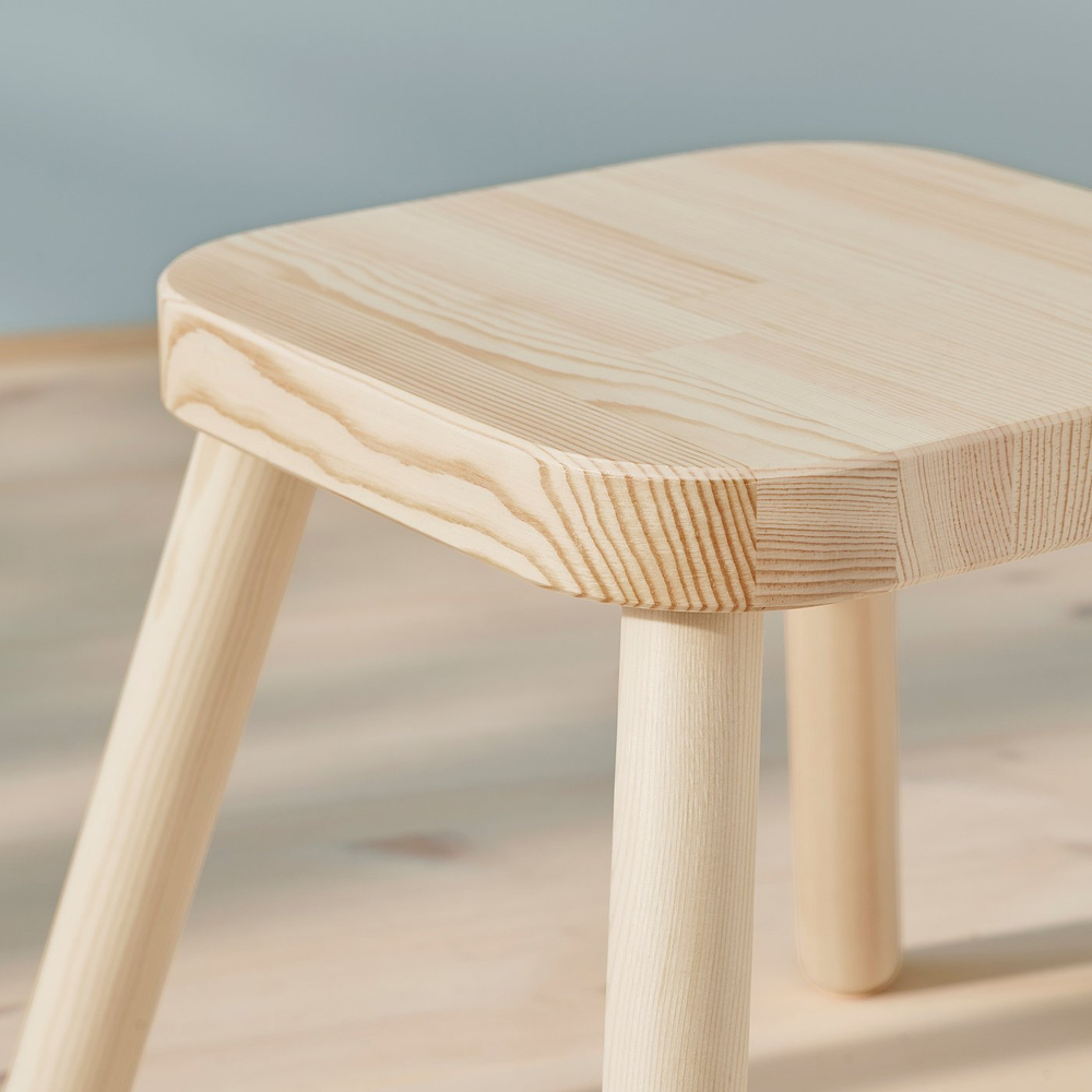 IKEA FLISAT  (ИКЕА ФЛИСАТ)  -  Табурет детский - сосна