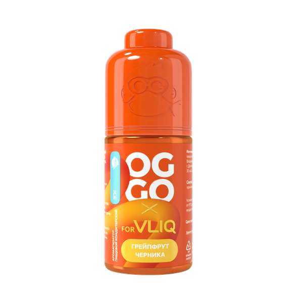 Купить Ароматизатор Oggo x VLiq Ice 14 мл - Грейпфрут Черника