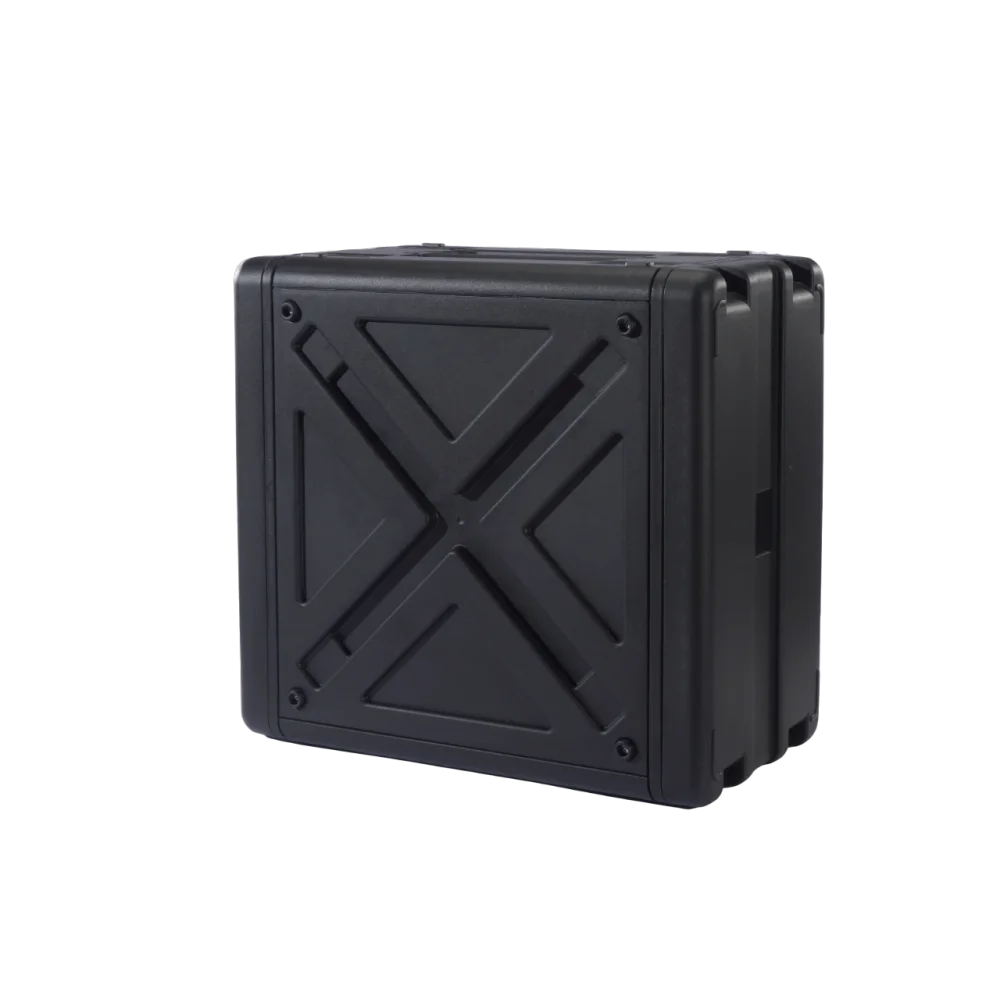 Ударопрочный пластиковый Рэковый кейс 6 юнитов KZCASE@RACK6U