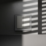 VLS020705 Выключатель встраиваемый VOLTUM S70 для жалюзи 10А, (сталь). (ТМ Maytoni)