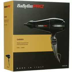 Профессиональный фен BaByliss PRO Caruso Ionic BAB6510IRE black 2400w