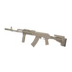 Пластиковый приклад на АК-74, DLG Tactical. Черный