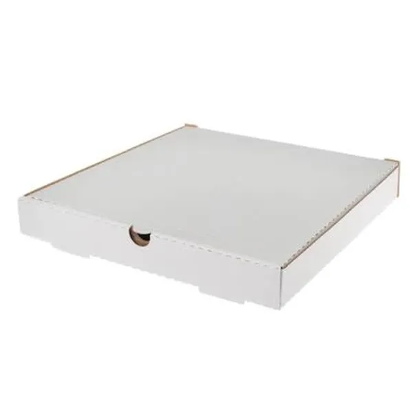Коробка для пиццы 300х300х40 Белая МИКРО (50шт/упак) Т-11