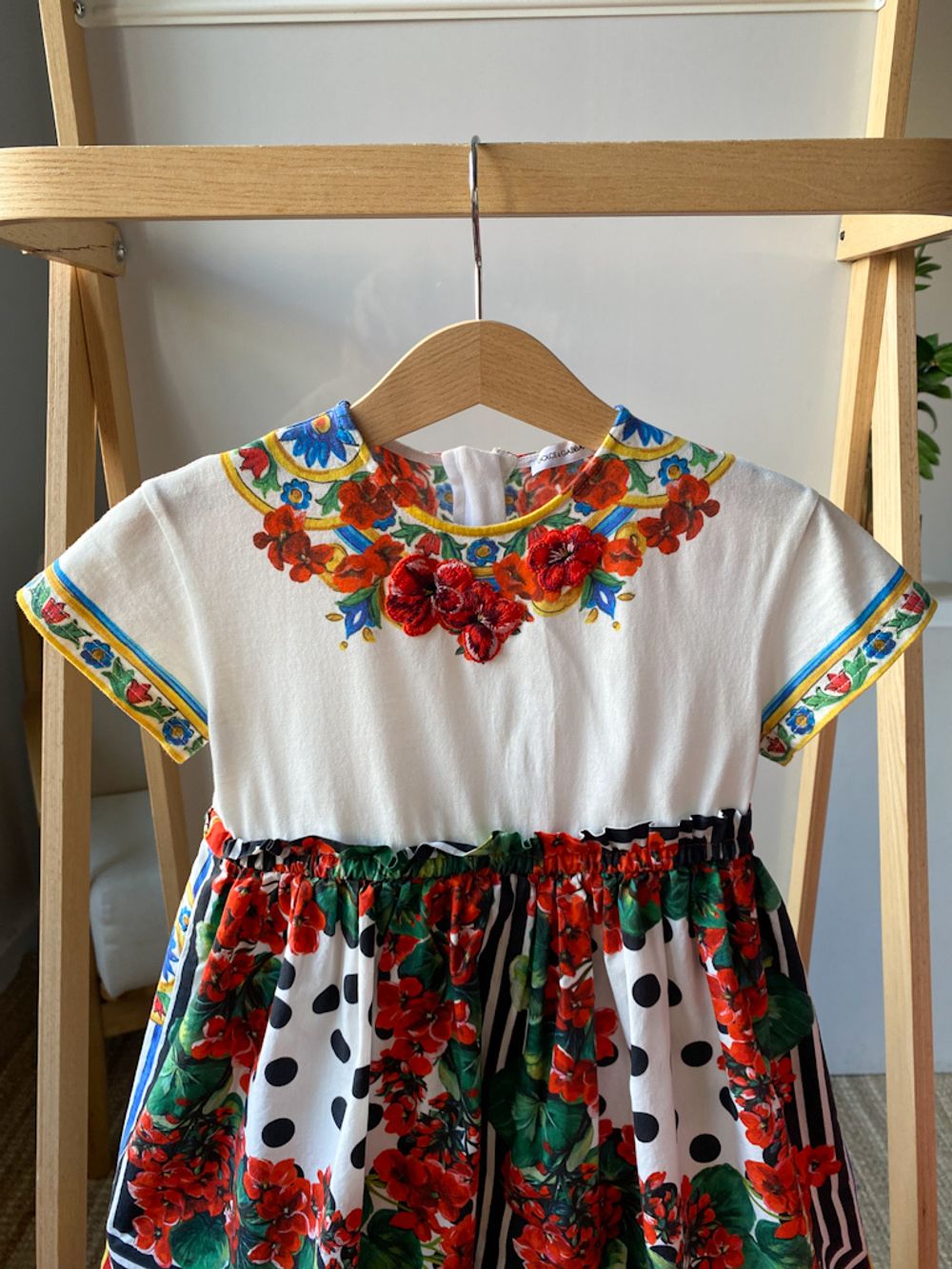 Хлопковое платье Dolce&Gabbana, 98