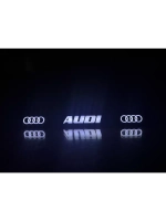 Рамка для номера с подсветкой. Audi.