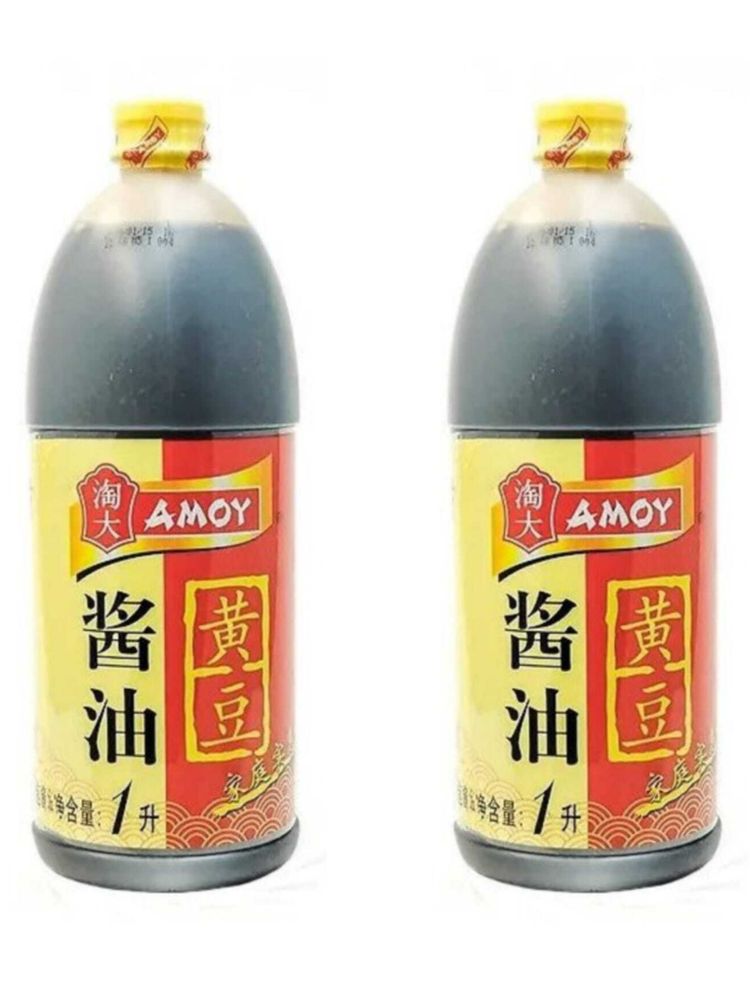 Соевый соус AMOY из жёлтых бобов 1 л, 2 шт
