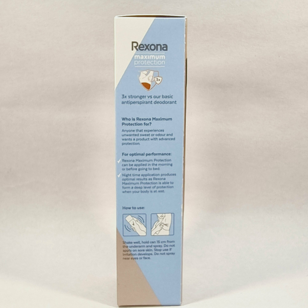 Дезодорант-антиперспирант-спрей Rexona Maximum Protection Clean Scent Защита от пота на 96 часов 100 мл