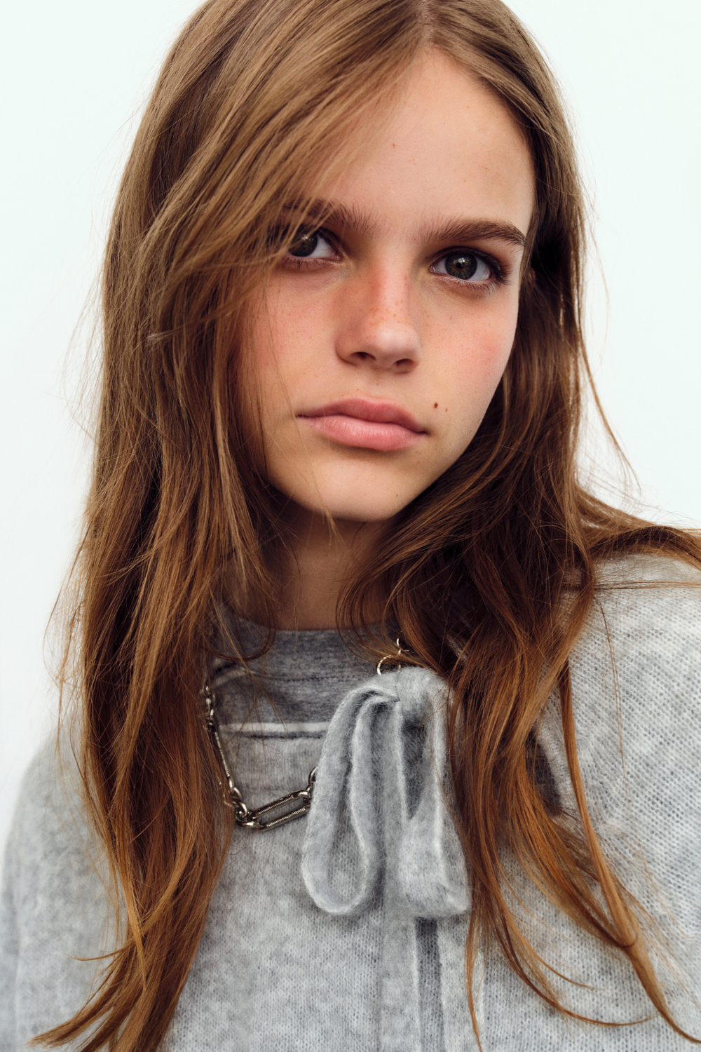 Джемпер с бантом и объемными рукавами реглан - H&M
