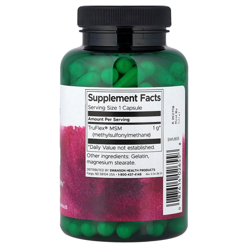 Swanson Vitamins, МСМ, 1000 мг, 120 капсул