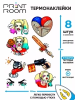 Термонаклейка на одежду Харли Квин