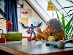 Конструктор LEGO Marvel 76296 Новая строительная фигура: Капитана Америки