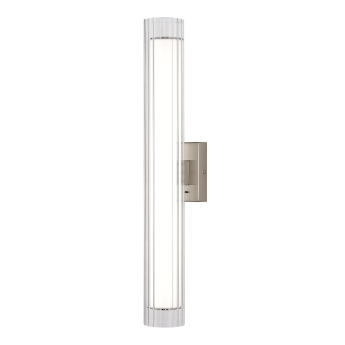 Светильник настенный, Никель/Белый-прозрачный, ENFYS, LED 13W, 3000K/4000K/6000K