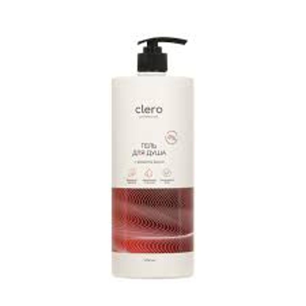 Гель для душа Clero Вишня 1000 мл