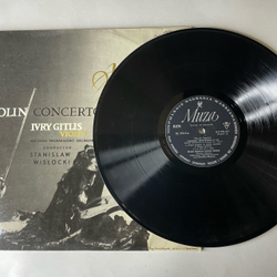 Винтажная виниловая пластинка LP Paganini Паганини, Ivry Gitlis, Warsaw Philharmonic Orchestra, Stanis aw Wis ocki, Violin Concertos No. 1 And No. 2 (Польша 1968)