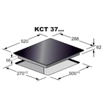 Индукционная варочная поверхность Kaiser KCT 3726 FIW