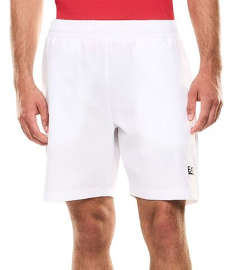 Мужские теннисные шорты EA7 Tennis Pro In Ventus7 - white/black
