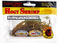 Мягкая приманка Lucky John Series HOGY SHRIMP 3.0in (76 мм), цвет SB05, 10 шт/уп