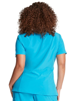 Топ медицинский женский Dickies DK615, голубой, XS