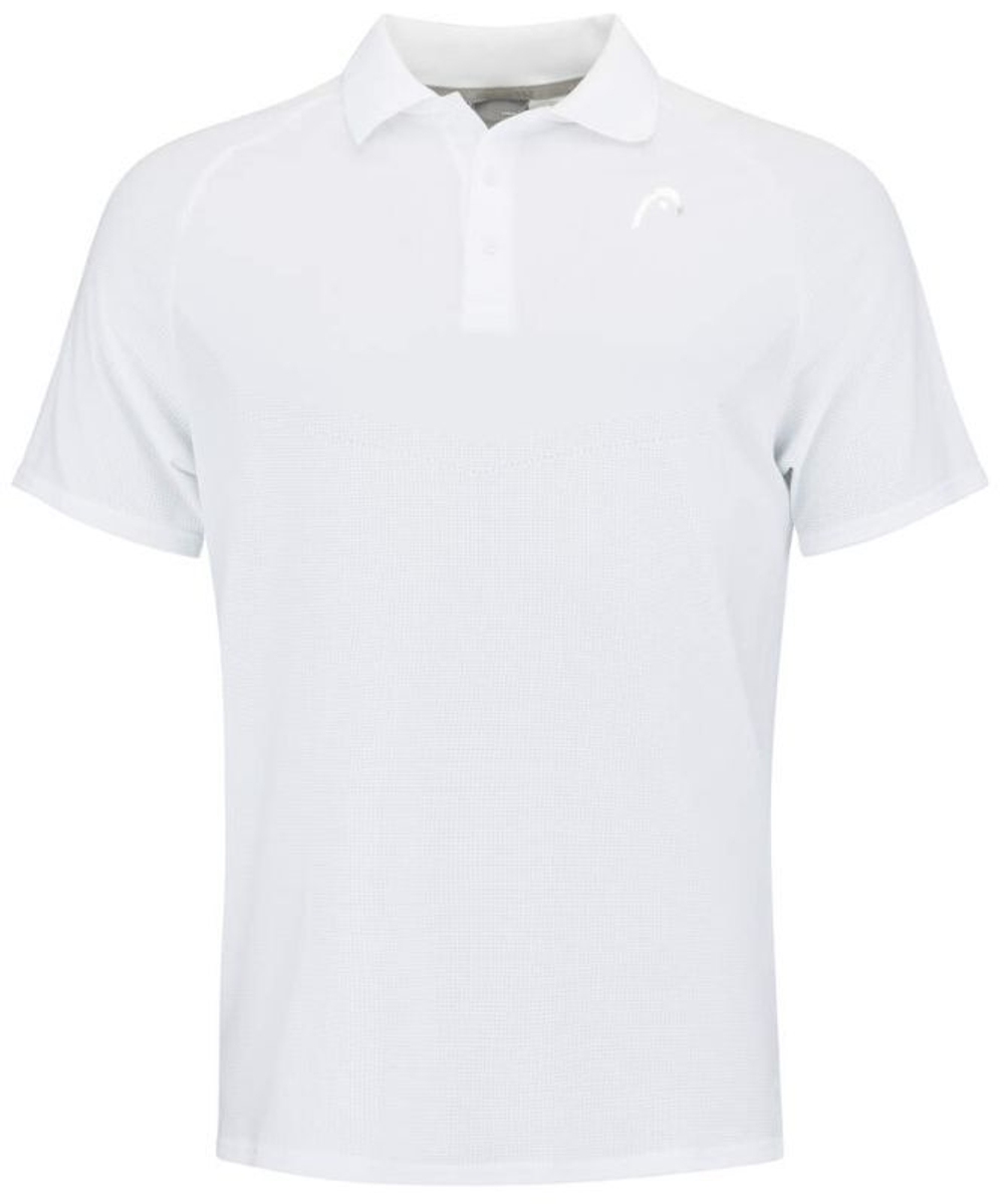 Мужское теннисное поло Head Performance Polo Shirt - белый
