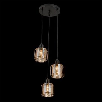 Подвесной светильник CL542232 черный/бронза Таверна Citilux