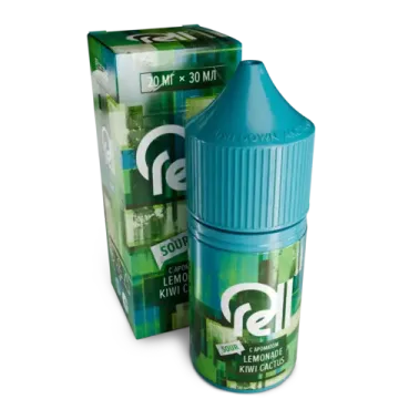 Купить Жидкость Rell Azure Salt 30 мл - Sour Lemonade Kiwi Cactus (20 мг)
