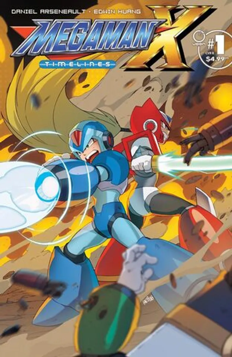 Mega Man X Timelines #1 (Cover B)
