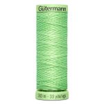 Нитки отделочные Gutermann Top Stitch 30 (30 метров), 5 кат. | 152 бл.салатовый