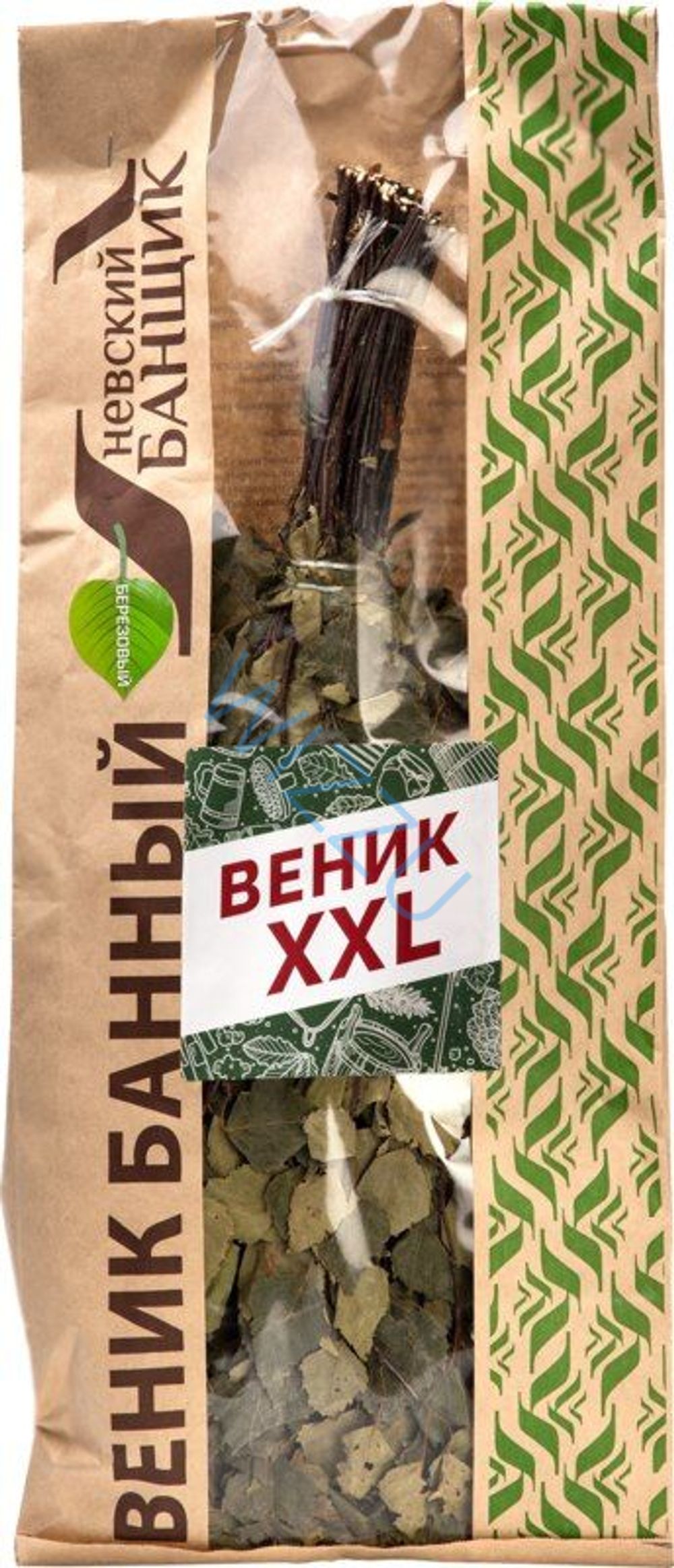 Веник банный НЕВСКИЙ БАНЩИК берёзовый XXL Арт. Б1943Л (Россия)