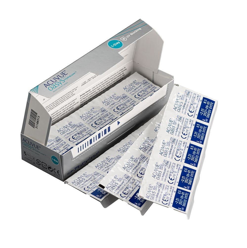1-Day ACUVUE Oasys with Hydraluxe