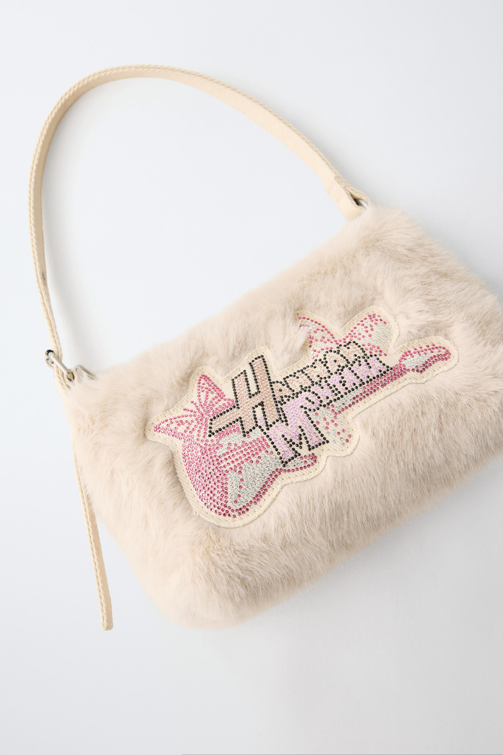ZARA СУМКА HANNAH MONTANA © DISNEY, ЭКРЮ