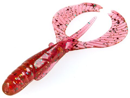 Мягкая приманка Lucky John Curly Shrimp 2in (50 мм), цвет S14, 10 шт.