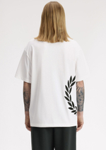 Футболка FRED PERRY Textured Laurel Wreath T-Shirt