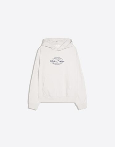 Мужское худи с принтом, арт. 3370/190 - BERSHKA