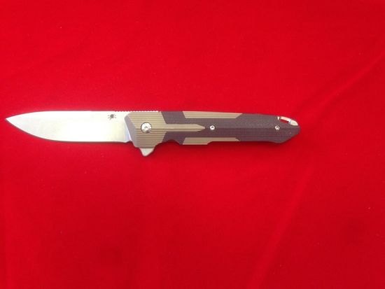 Складной нож Spartan Blades KRANOS-First production SB/SF6SWBZBK c клинком из стали CPM-S35VN, рукоять титан / G10
