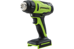 Аккумуляторный фен строительный Greenworks G24HG без АКБ и ЗУ