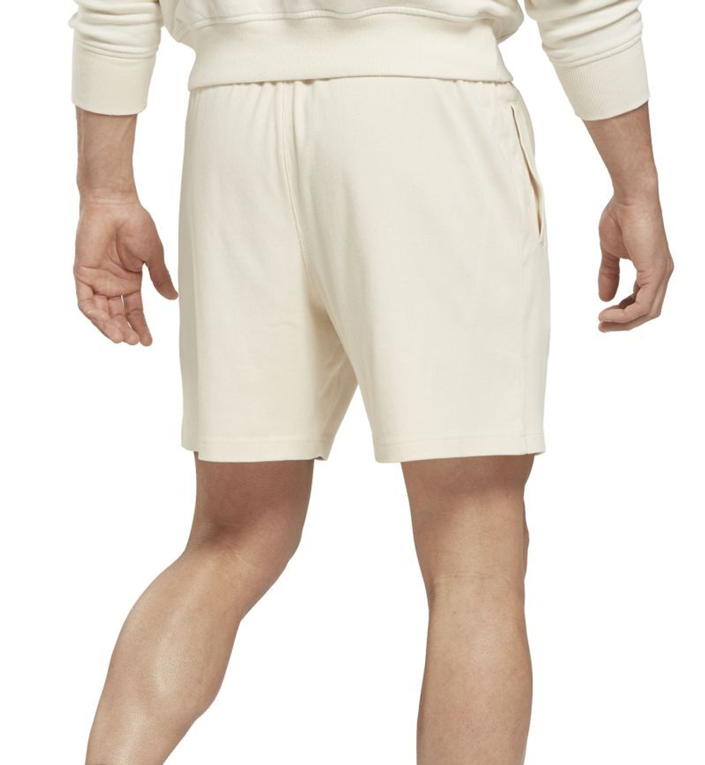 Мужские теннисные шорты Reebok Les Mills Natural Dye Rib - Бежевый