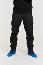 Брюки Карго Варгградъ Премиум мужские прямые чёрные Рипстоп