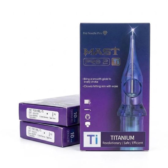 MAST PRO 2 Titanium | МАСТ ПРО 2 Титаниум картриджи для перманентного макияжа